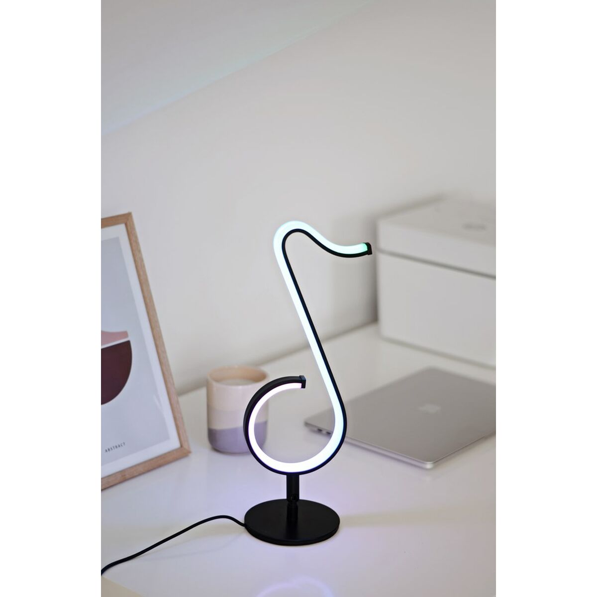 Desk lamp Activejet AJE-MELODY RGB Black Plastic 7 W 5 V-2