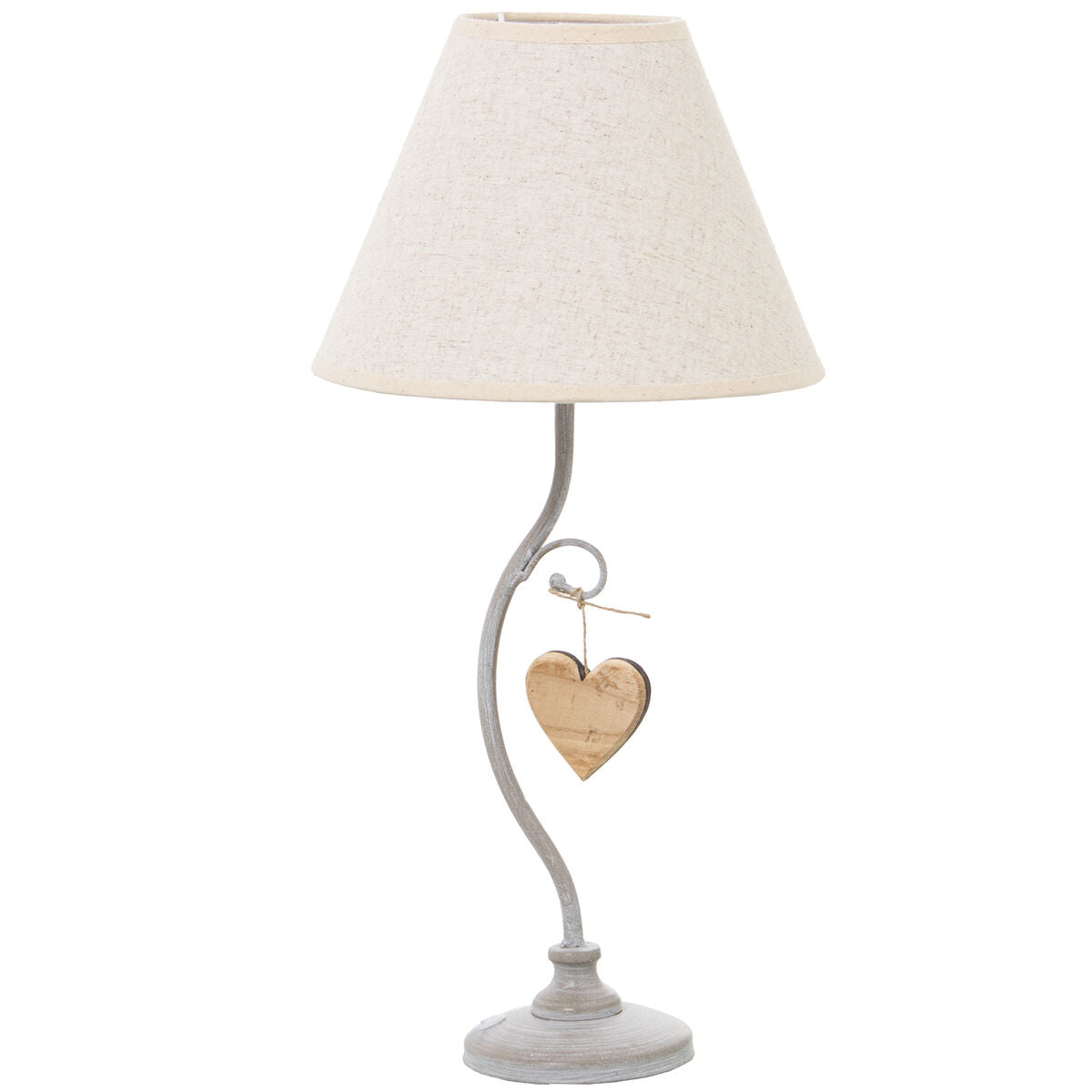 Desk lamp Alexandra House Living White Metal 40 W 23 x 48 x 23 cm-0