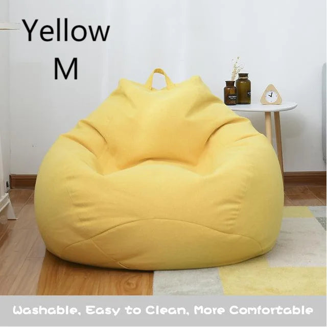 Comfort Lazy Sofas Cover Chairs Without Filler-2