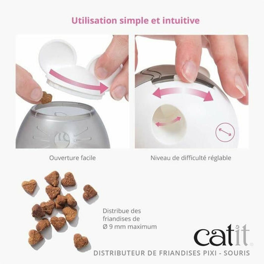 Automatic feeder Catit Mouse White Plastic 1 L-1